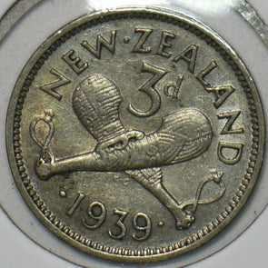 New Zealand 1939 3 Pence 152402 combine shipping