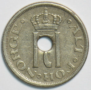 Norway 1923 25 Ore 152874 combine shipping