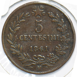 Italy 1861 5 Centesimi  901930 combine shipping