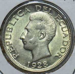 Ecuador 1928 Sucre Eagle animal UNC 295107 combine shipping