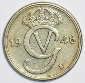 Sweden 1946 50 Ore 240608 combine shipping