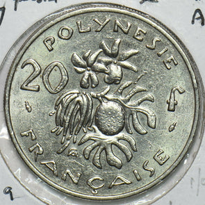 French Polynesia 1977 20 Francs 196921 combine shipping