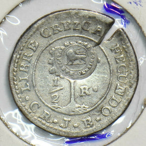 Costa Rica 1847 1/2 Real C0424 combine shipping