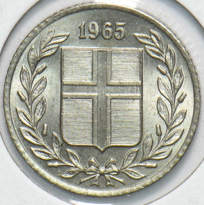Iceland 1965 25 Aurar 192387 combine shipping