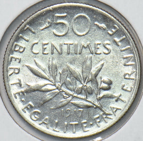 France 1917 50 Centimes 293939 combine shipping