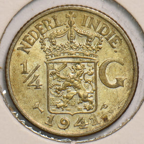 Netherlands East Indies 1941 P 1/4 Gulden 199231 combine shipping