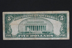 US 1928 $5 F+ Federal Reserve Notes ST LOUIS-8 RN0062 combine shipping