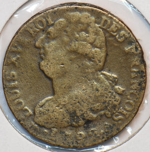 France 1792 2 Soles 195432 combine shipping
