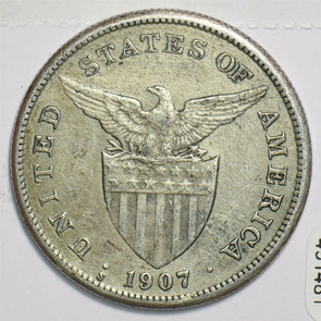 Philippines 1907 Peso 491481 combine shipping