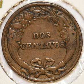 Peru 1919 2 Centavos 297687 combine shipping