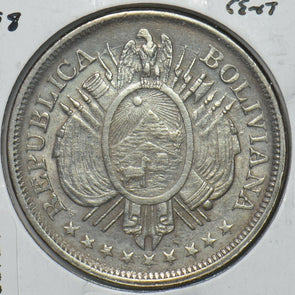 Bolivia 1898 50 Centavos 295724 combine shipping