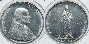 Vatican 1963 50 Lire 153807 combine shipping