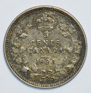 Canada 1903 5 Cents 298711 combine shipping