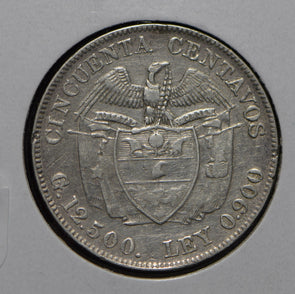 Colombia 1913 50 Centavos  290290 combine shipping