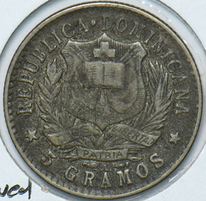 Dominican Republic 1897 A 20 Centavos Victor David Brenner 294969 combine shippi