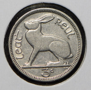 Ireland 1928 3 Pence Hare animal  291955 combine shipping