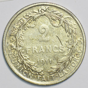 Belgium 1911 2 Francs 197476 combine shipping
