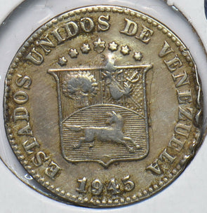 Venezuela 1945 5 Centimos Horse animal 902726 combine shipping