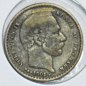 Denmark 1905 25 Ore Porpoise 240956 combine shipping
