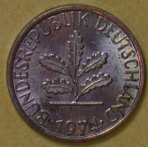 Germany 1974 Pfennig 191983 combine shipping