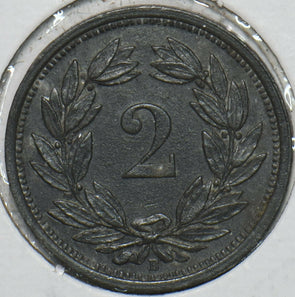 Switzerland 1944 2 Rappen UNC 196214 combine shipping