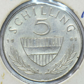 Austria 1961 5 Schilling Horse animal 192861 combine shipping