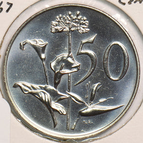 South Africa 1967 50 Cents 199267 combine shipping