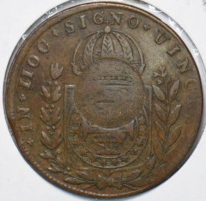 Brazil 1824 20 Reis 293828 combine shipping