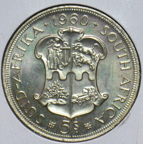 South Africa 1960 5 Shillings Bull animal 292439 combine shipping
