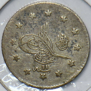 Turkey 1908 AH 1293 2 Kurush 195384 combine shipping