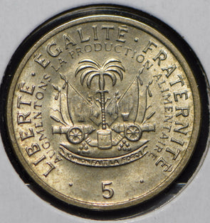 Haiti 1975 5 Centimes  191162 combine shipping