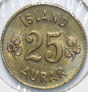 Iceland 1961 25 Aurar 192373 combine shipping