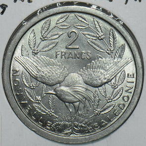 French New Caledonia 1949 2 Francs Bird animal 297728 combine shipping