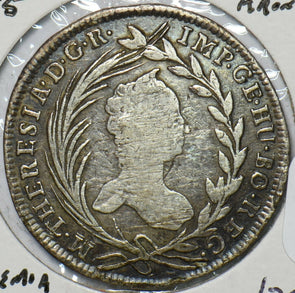 Austria 1755 20 Kreuzer Eagle animal Bohemia 490964 combine shipping