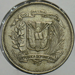 Dominican Republic 1967 25 Centavos 152444 combine shipping