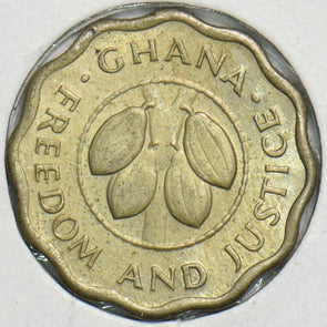Ghana 1967 2 1/2 Pesewa 0 197784 combine shipping