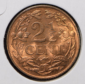 Netherlands Antilles 1956 2 1/2 Cents Lion animal  190597 combine shipping