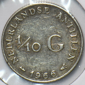 Netherlands Antilles 1966 1/10 Gulden 902687 combine shipping