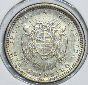 Uruguay 1893 10 Centesimos 240980 combine shipping