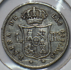 Spain 1852 Real Lion animal 490663 combine shipping