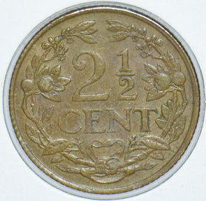 Netherlands 1948 2 1/2 Cents Crowned rampant lion animal 190812 combine shippin