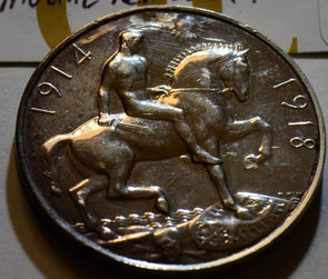 Great Britain WWI PTE G.F Cox Mount Removed 1914 -1918 Medal GR0138 combine ship