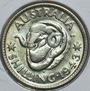 Australia 1949 Shilling Merino ram 198949 combine shipping