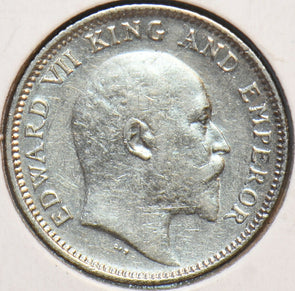 British India 1907 1/4 Rupee 193016 combine shipping