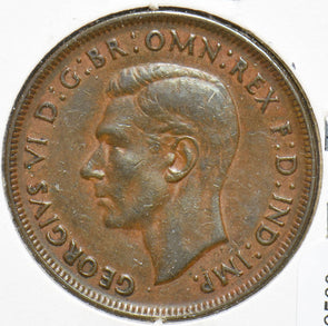 Australia 1939 Penny Kangaroo animal 192568 combine shipping