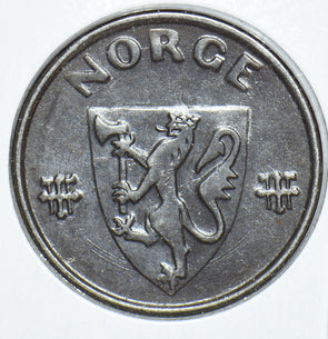 Norway 1944 5 Ore Lion animal 190831 combine shipping