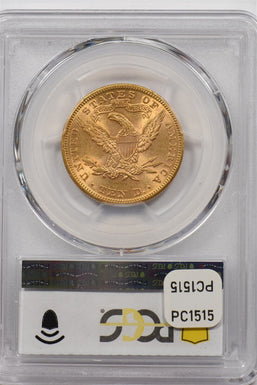 1899 $10 Liberty Head Gold Eagle PCGS AU58 PC1515