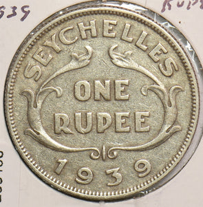 Seychelles 1939 Rupee 299406 combine shipping