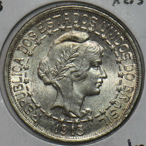 Brazil 1913 1000 Reis 491191 combine shipping