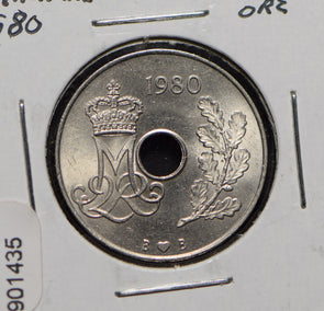 Denmark 1980 25 Ore  901435 combine shipping